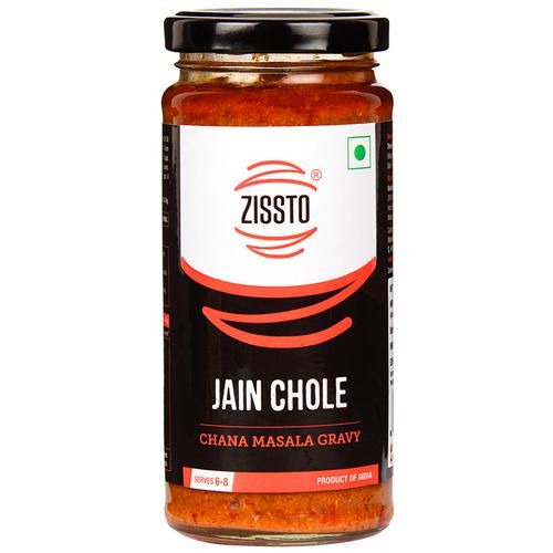 Zissto Jain Chole Masala Sauce, 250 g-1.webp